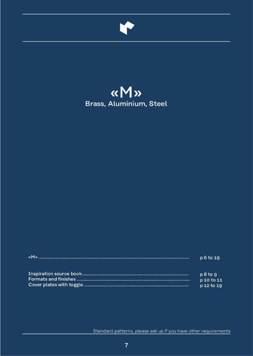 M Collection datasheet