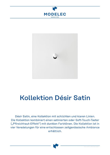 Kollektion Désir Satin