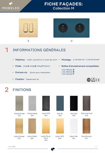 FICHE PRODUIT M